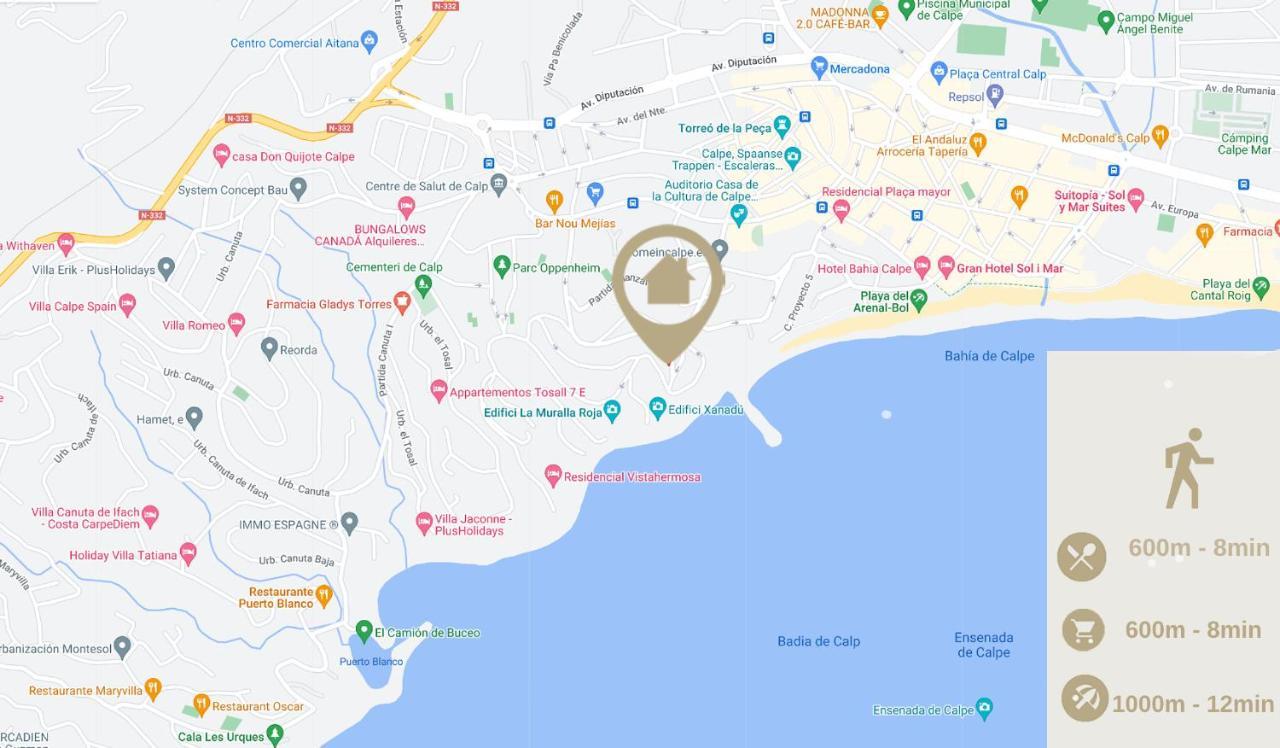 Apartamento Anfiteatro - Costa Carpediem Calpe Bagian luar foto